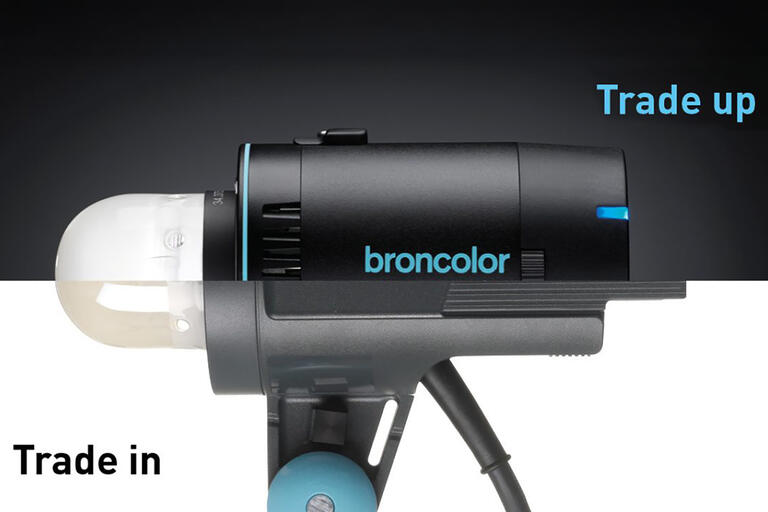 Broncolor innbytte-kampanje